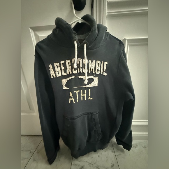 Abercrombie & Fitch Blue/gray Hoodie - Picture 3 of 5